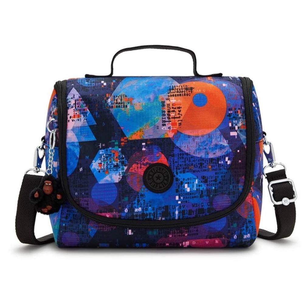 Kipling Women's New Kichirou Lunch Bag, Insulated Lunch Bag, Nylon Lunch Tote